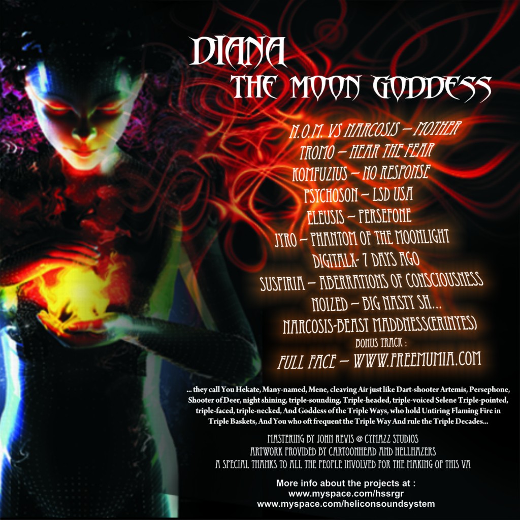 00 - Diana, The Moon Goddess - Image 2 (Back)